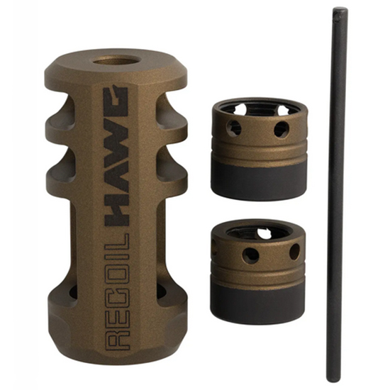 BRO SPORTER RECOIL HAWG MUZZLE BRAKE BRONZE - Sale